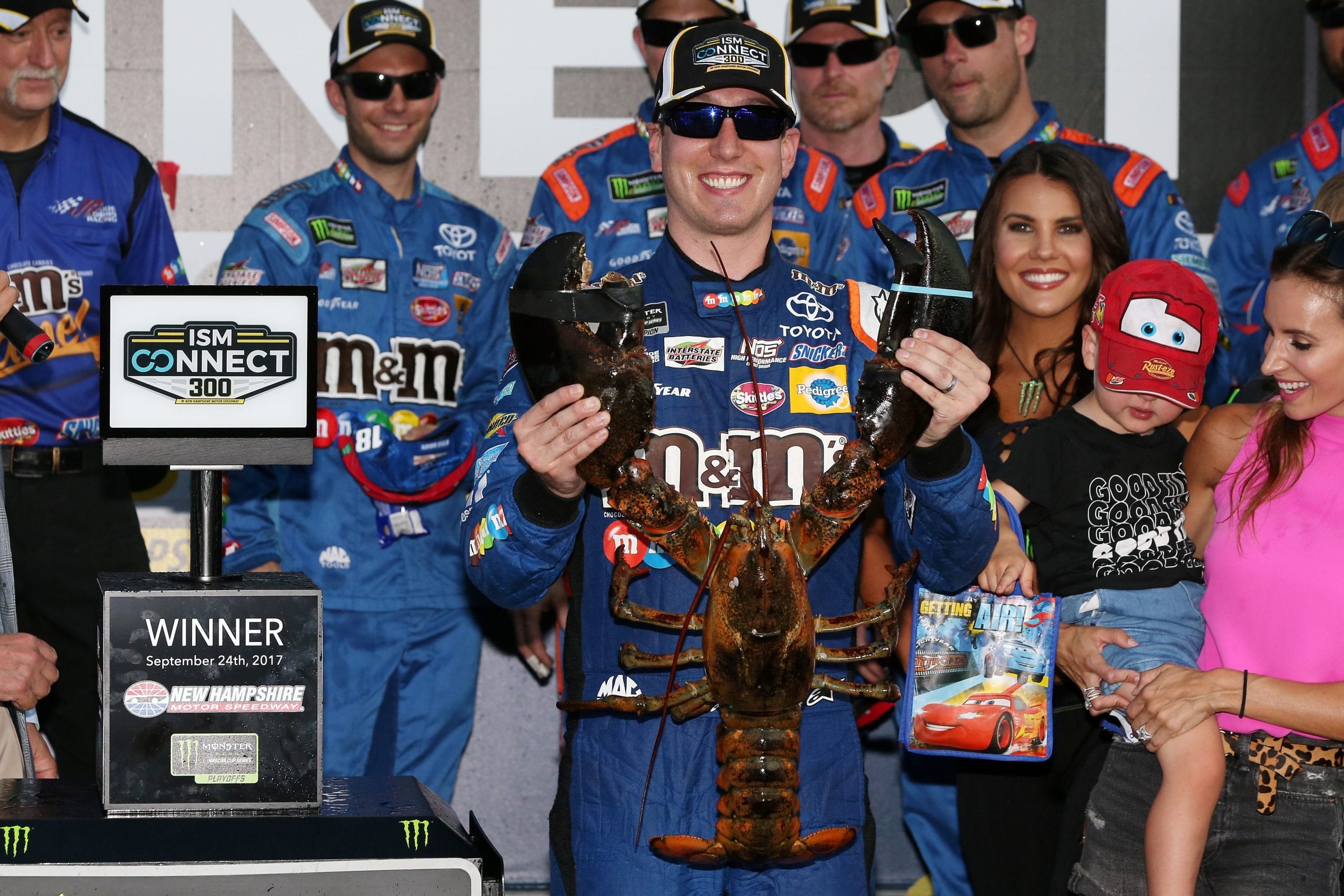 Top 10 lap leaders at New Hampshire Motor Speedway NASCAR