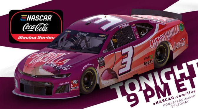 Preview: Coca-Cola iRacing Series at Homestead (9 p.m. ET)