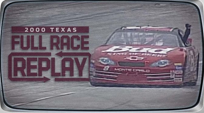 Featured Image for Rewatch Dale Earnhardt Jr.’s first Cup Series win, a Texas classic from 2000