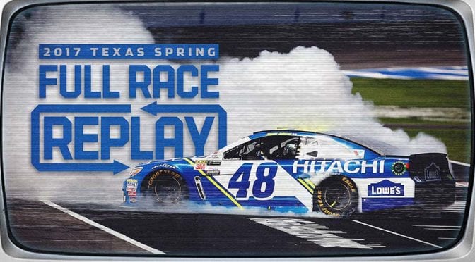 Rewatch Johnson’s 2017 win at reconfigured, repaved Texas