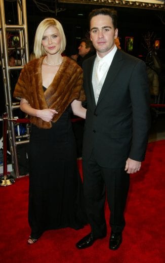 NEW YORK - DECEMBER 6: Driver Jimmie Johnson and girlfriend Chandra Janway arrive at the 2002 Nascar Winston Cup Series Award Ceremony at the Hammerstein Ballroom December 6, 2002 in New York City, New York. (Photo by Matthew Peyton/Getty Images) | Getty Images