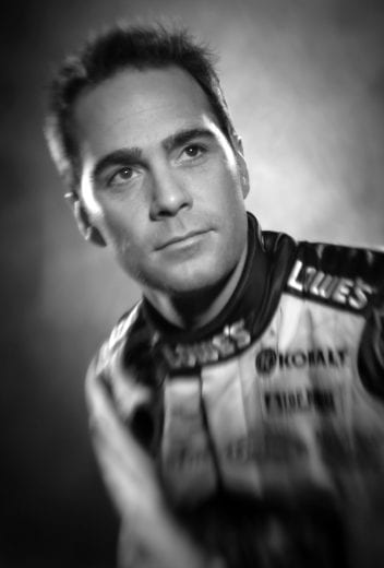 DAYTONA BEACH, FL - FEBRUARY 10: Jimmie Johnson, driver of the #48 Hendrick Motorsports Chevrolet, poses during Media Day for the NASCAR Nextel Cup Daytona 500 on February 10, 2005 at the Daytona International Speedway in Daytona, Florida. (Photo By Jamie Squire/Getty Images) | Getty Images
