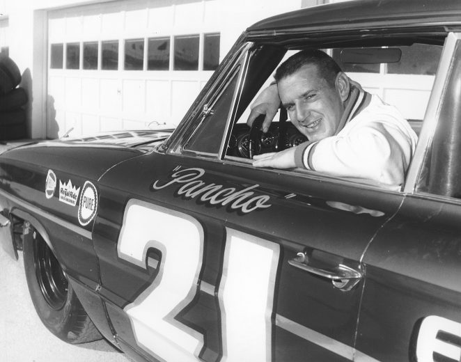 1964: Marvin Panch drove his Wood Brothers Ford to three NASCAR Cup victories during 1964 and finished 10th in Cup points. (Photo by ISC Images & Archives via Getty Images)