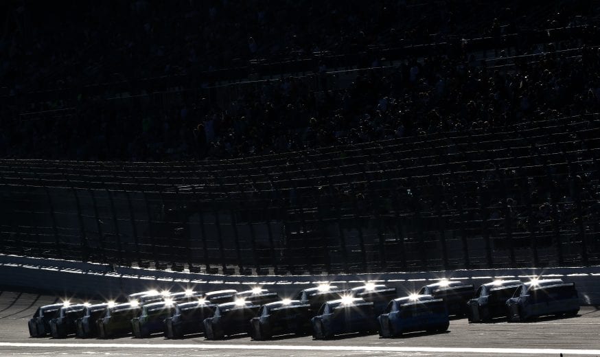 DAYTONA BEACH, FLORIDA - FEBRUARY 17: General view of racing during the NASCAR Cup Series 62nd Annual Daytona 500 at Daytona International Speedway on February 17, 2020 in Daytona Beach, Florida. (Photo by Brian Lawdermilk/Getty Images) | Getty Images