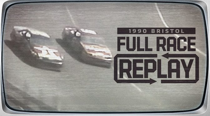 Rewatch 1990 Bristol race: Allison bests Martin in close finish