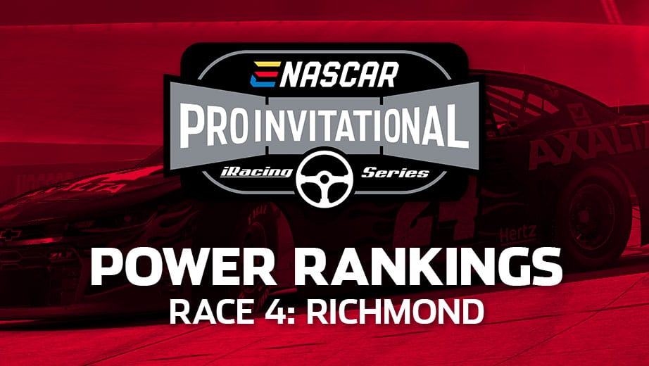 2020 Apr 7 Iracing Pro Invitational Power Rankings 1