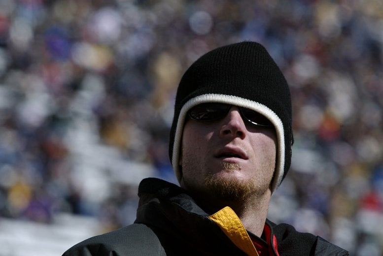 22 Mar 2002:Dale Earnhardt Jr during the NASCAR Winston Cup Food City 500 at the Bristol Motor Speedway in Bristol, Tennessee. DIGITAL IMAGE. Mandatory Credit: Jonathan Ferrey/Getty Images
