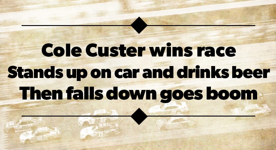 2020 April Nascarhaikus 15