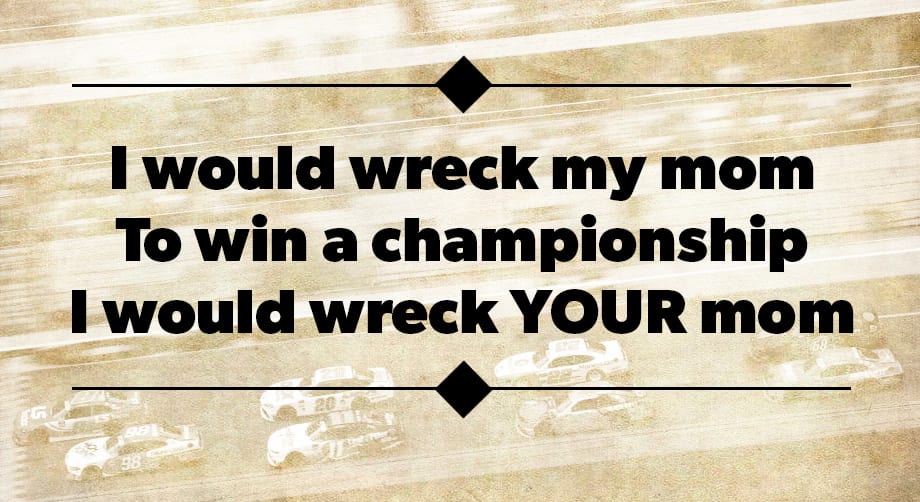 2020 April Nascarhaikus 2