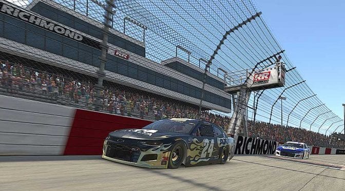 William Byron rules Richmond, lands second straight eNASCAR iRacing Pro Invitational Series win
