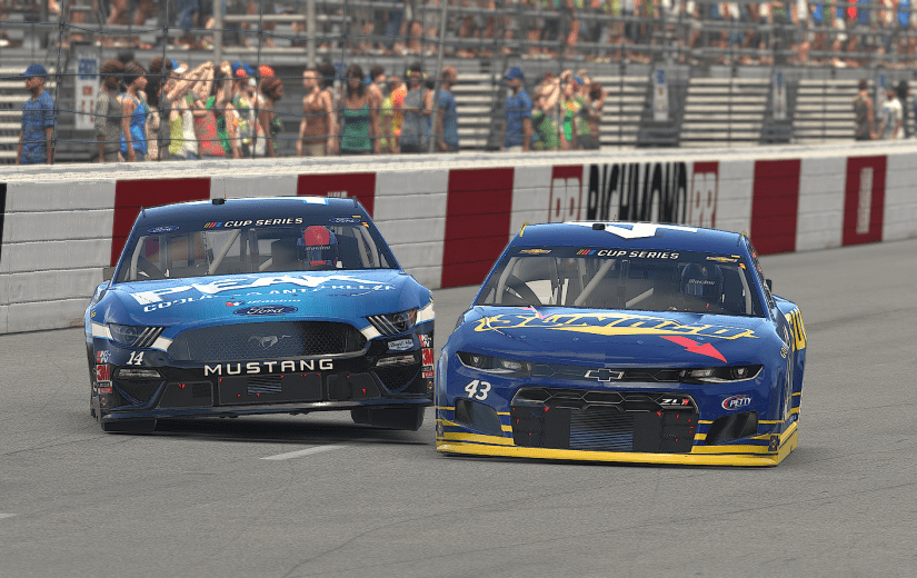 Bowyer Wallace Wreck Richmond Pro Invitational Enascar 2020
