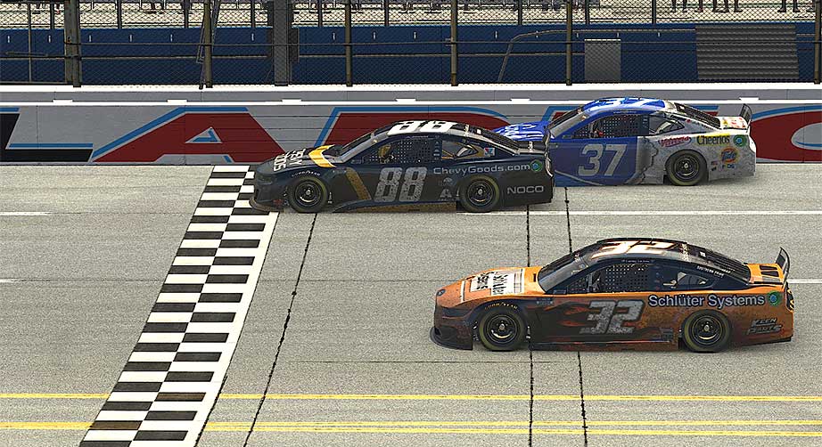 2020 April26 Alex Bowman Finish Main Image