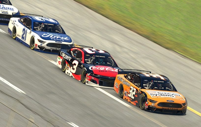Lajoie Leads Early Talladega Enascar 2020