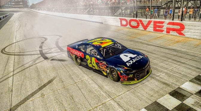 William Byron’s late surge seals iRacing victory at virtual Dover