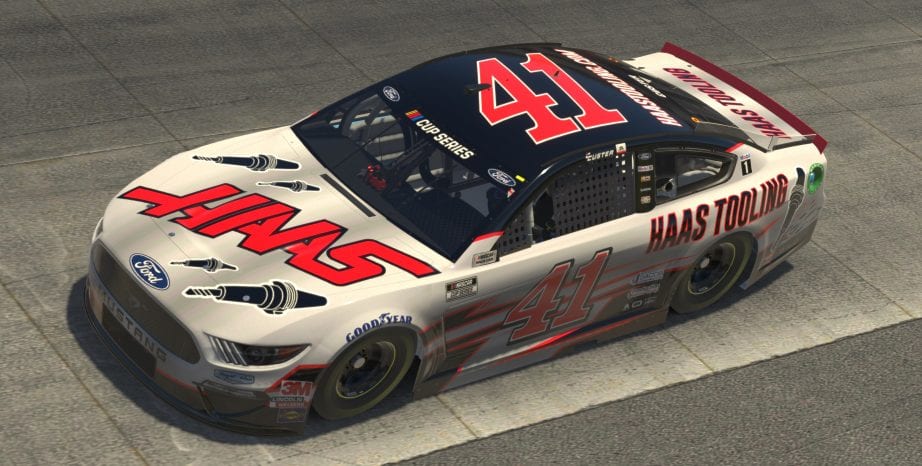 DOVER, DELAWARE - MAY 03: (EDITORIAL USE ONLY) (Editors note: This image was computer generated in-game) Cole Custer, driver of the #41 Haas Tooling Ford, during the eNASCAR iRacing Pro Invitational Series Finish Line 150  at virtual Dover International Speedway on May 03, 2020 in Dover, Delaware. (Photo by Chris Graythen/Getty Images) | Getty Images