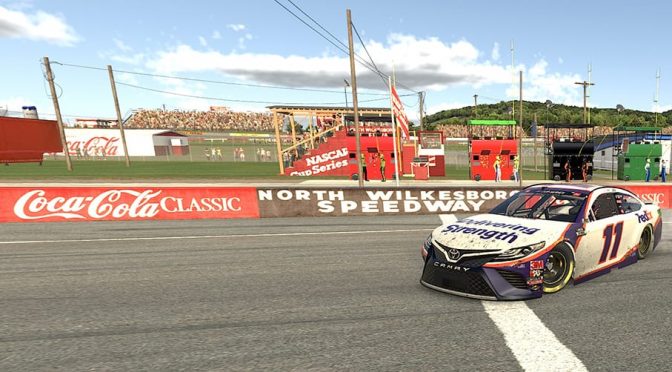 Featured image for Denny Hamlin wins Pro Invitational finale at virtual North Wilkesboro