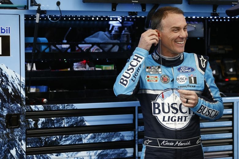 LAS VEGAS, NEVADA - FEBRUARY 21: Kevin Harvick, driver of the #4 Busch Light Ford, during practice for the NASCAR Cup Series at Las Vegas Motor Speedway on February 21, 2020 in Las Vegas, Nevada. (Photo by Jonathan Ferrey/Getty Images) | Getty Images