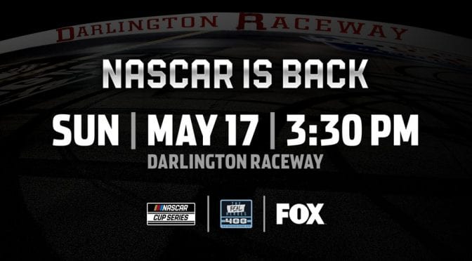 NASCAR honors healthcare workers in first race back with The Real Heroes 400 at Darlington Raceway