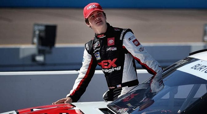 Points leader Harrison Burton aims to keep stride as Xfinity Series returns at Darlington