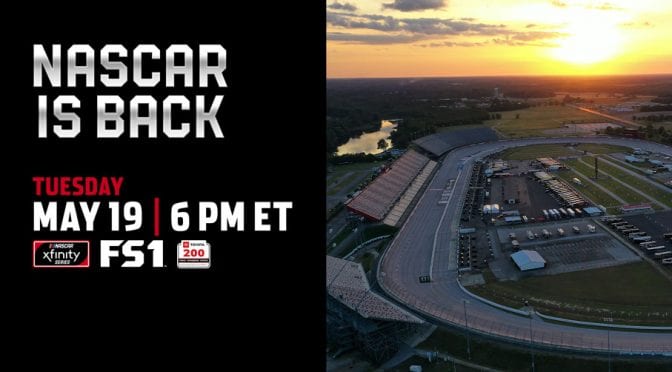Start time for Xfinity Series return race at Darlington changed