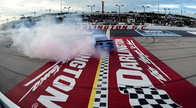 Featured Image for Social reaction from NASCAR’s return at Darlington