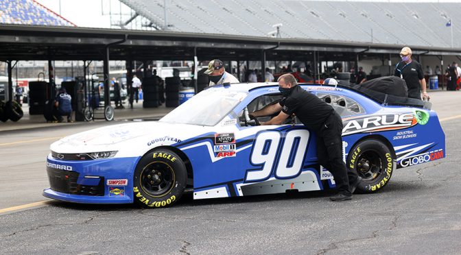 Featured Image for Rain delays start of Xfinity Series return at Darlington