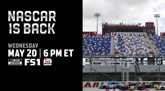 Start time for Wednesday’s NASCAR Cup Series race at Darlington changed
