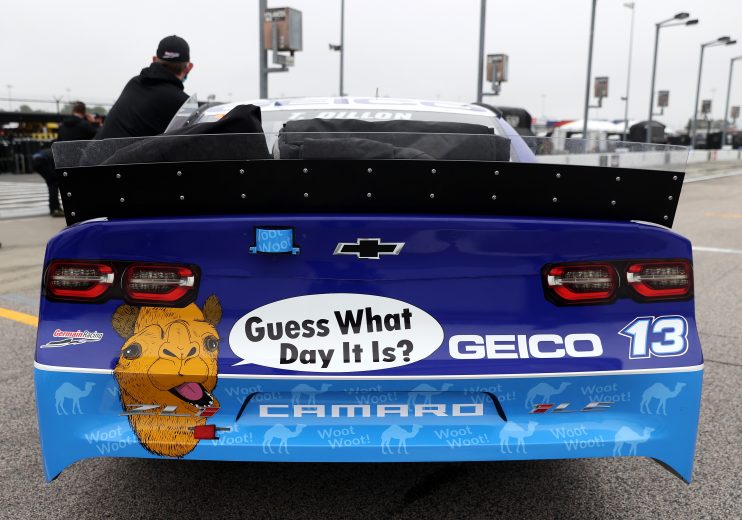 DARLINGTON, SOUTH CAROLINA - MAY 20: The crew of Ty Dillon prior to the NASCAR Cup Series Toyota 500 at Darlington Raceway on May 20, 2020 in Darlington, South Carolina. (Photo by Chris Graythen/Getty Images) | Getty Images