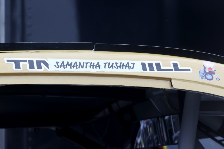 DARLINGTON, SOUTH CAROLINA - MAY 20: The crew of Timmy Hill, driver of the #66 RoofClaim.com Toyota, during the NASCAR Cup Series Toyota 500 at Darlington Raceway on May 20, 2020 in Darlington, South Carolina. (Photo by Chris Graythen/Getty Images) | Getty Images