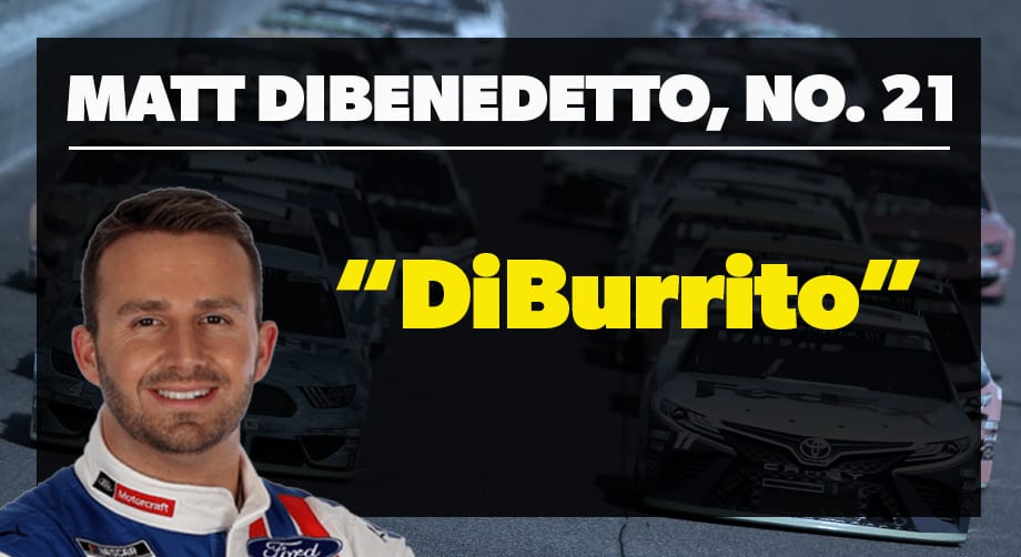 2020 May Drivernicknames Dibenedetto
