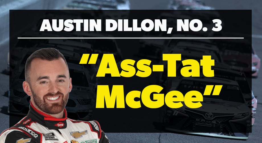 2020 May Drivernicknames Dillon