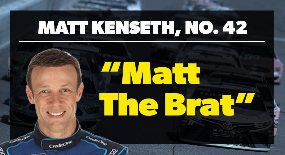 nascarcasm New viewer's guide to driver nicknames NASCAR