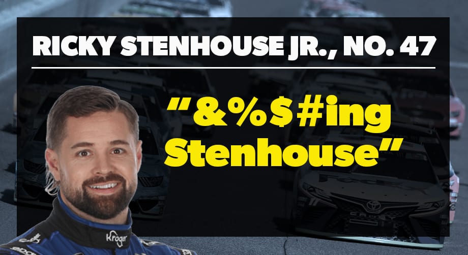 2020 May Drivernicknames Stenhouse
