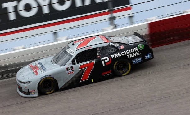 Featured Image for Justin Allgaier drives No. 7 Chevrolet Impala to third-place finish at Darlington Raceway