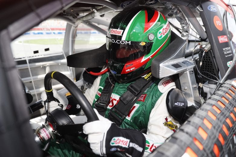 CONCORD, NORTH CAROLINA - MAY 24: Ryan Newman, driver of the #6 Roman Ford, sits in his car on the grid during qualifying for the NASCAR Cup Series Coca-Cola 600 at Charlotte Motor Speedway on May 24, 2020 in Concord, North Carolina. (Photo by Chris Graythen/Getty Images) | Getty Images