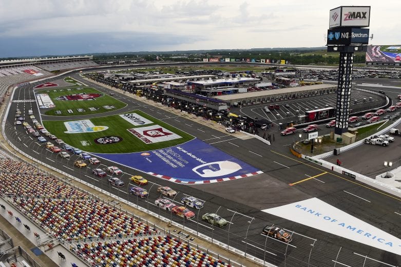 CONCORD, NORTH CAROLINA - MAY 24: Kurt Busch, driver of the #1 GEARWRENCH Chevrolet, leads the field during the NASCAR Cup Series Coca-Cola 600 at Charlotte Motor Speedway on May 24, 2020 in Concord, North Carolina. (Photo by Jared C. Tilton/Getty Images) | Getty Images