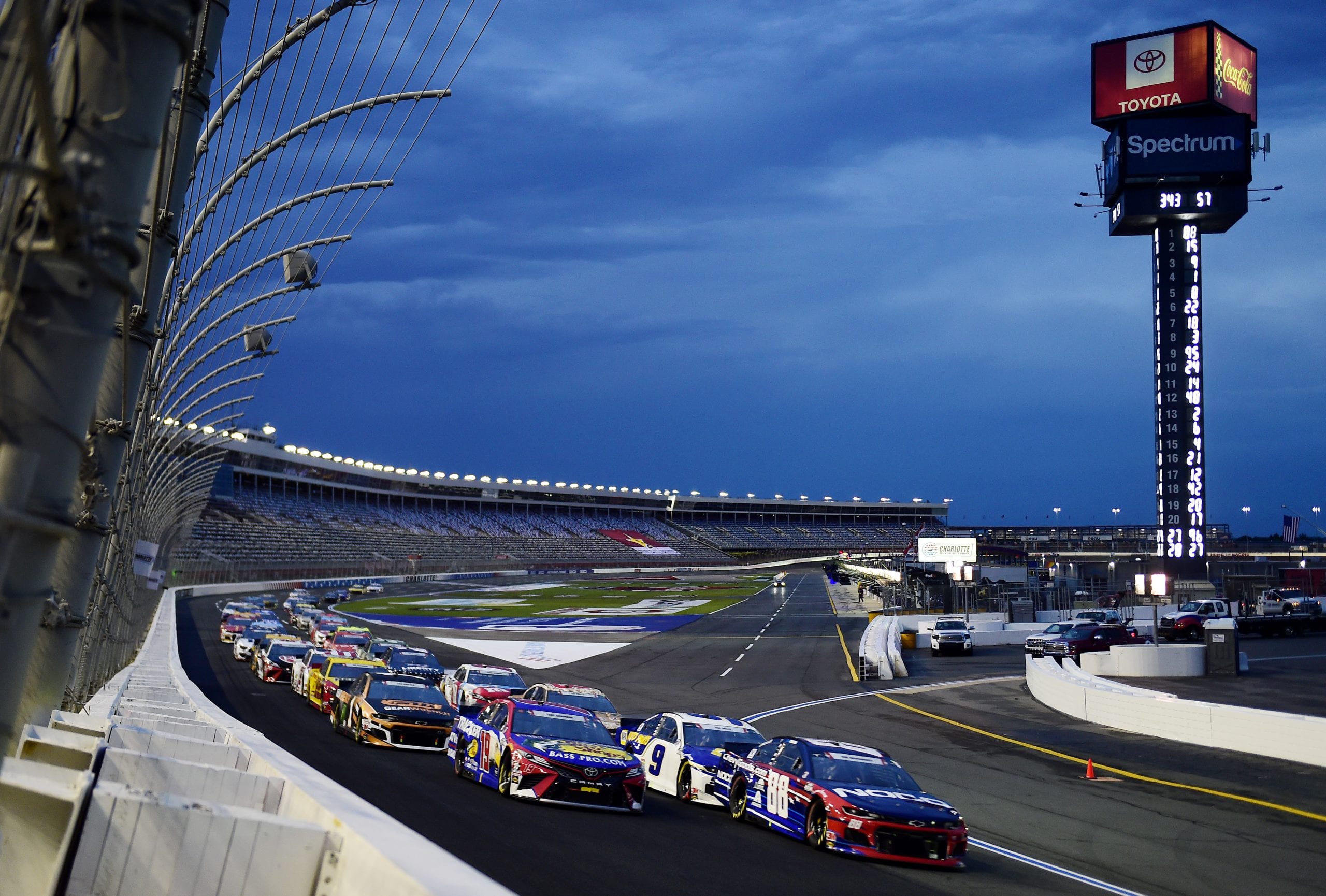 At track Photos Coca Cola 600 At Charlotte NASCAR