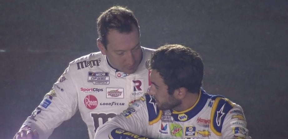 Chase Elliott Kyle Busch