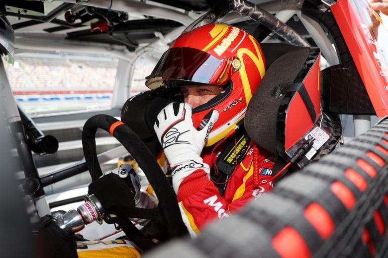 CONCORD, NORTH CAROLINA - MAY 24: Matt Kenseth, driver of the #42 McDelivery Chevrolet, sits in his car on the grid during qualifying for the NASCAR Cup Series Coca-Cola 600 at Charlotte Motor Speedway on May 24, 2020 in Concord, North Carolina. (Photo by Chris Graythen/Getty Images) | Getty Images