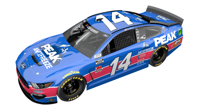 Featured Image for Clint Bowyer reveals Kyle Petty-inspired No. 14 PEAK Ford