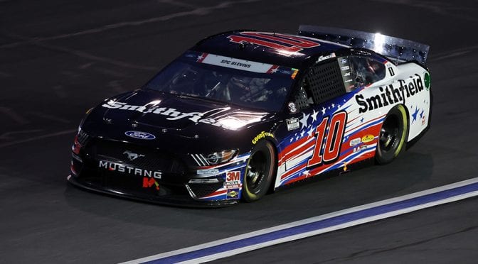 Featured Image for No. 10 Stewart-Haas Racing Ford to start from rear at Charlotte