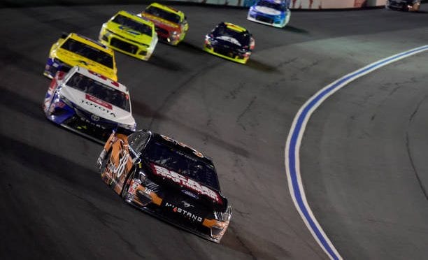 Featured Image for John H. Nemechek drives No. 38 Ford Mustang to 13th-place finish at Charlotte Motor Speedway