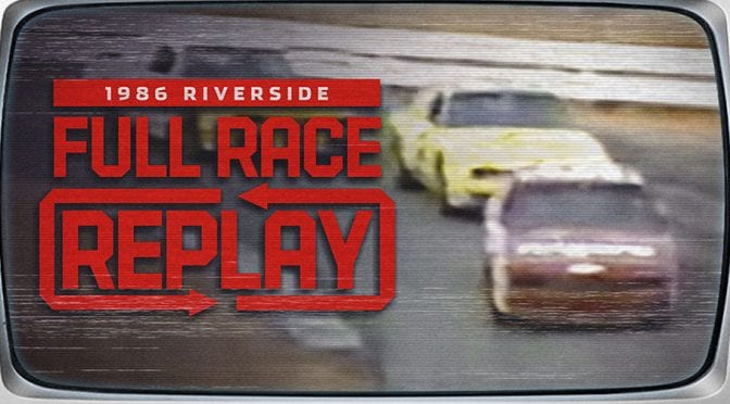 Featured Image for #TBT: Tim Richmond beats Dale Earnhardt at Riverside