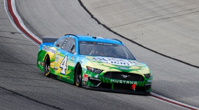 Featured image for No. 4 Ford of race winner Kevin Harvick passes post-race inspection at Atlanta