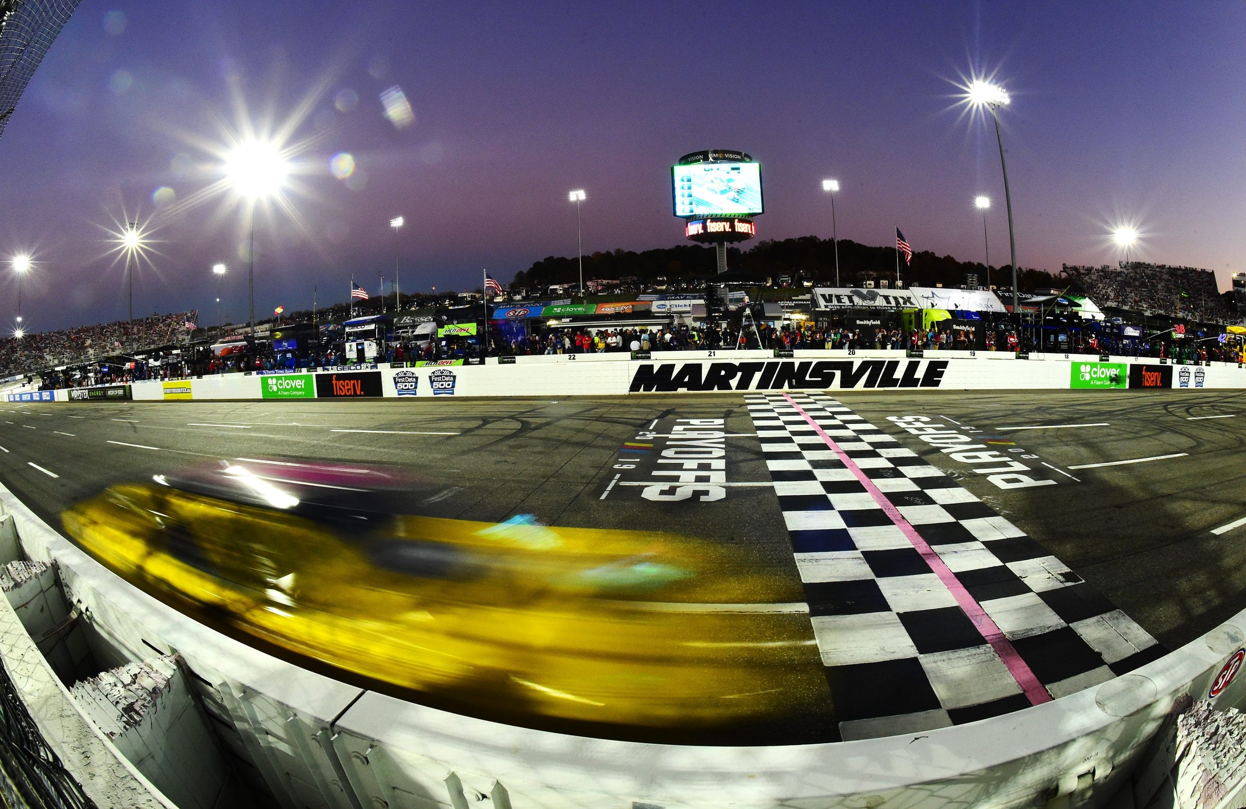MARTINSVILLE, VIRGINIA - OCTOBER 27: A general view of the action during the Monster Energy NASCAR Cup Series First Data 500 at Martinsville Speedway on October 27, 2019 in Martinsville, Virginia. (Photo by Jared C. Tilton/Getty Images) | Getty Images