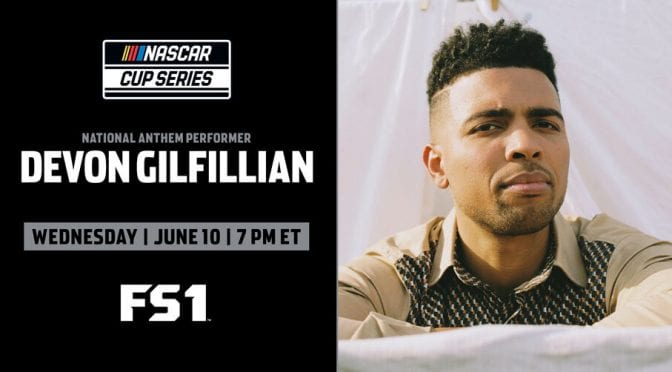 Devon Gilfillian to sing national anthem before Martinsville night race