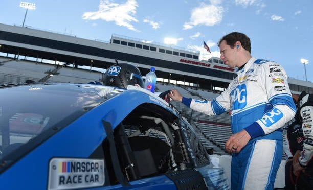 Featured Image for Brad Keselowski drives No. 2 Ford Mustang to third-place finish at Martinsville Speedway