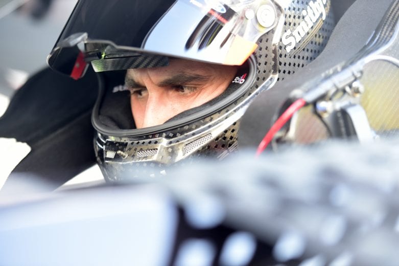 MARTINSVILLE, VIRGINIA - JUNE 10: Aric Almirola, driver of the #10 Smithfield Ford, waits in his car prior to the NASCAR Cup Series Blue-Emu Maximum Pain Relief 500 at Martinsville Speedway on June 10, 2020 in Martinsville, Virginia. (Photo by Jared C. Tilton/Getty Images) | Getty Images