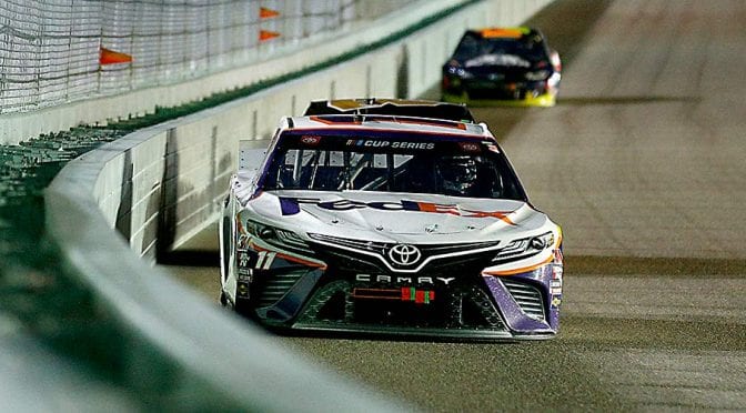 Featured Image for No. 11 of Homestead-Miami race winner Denny Hamlin clears post-race inspection