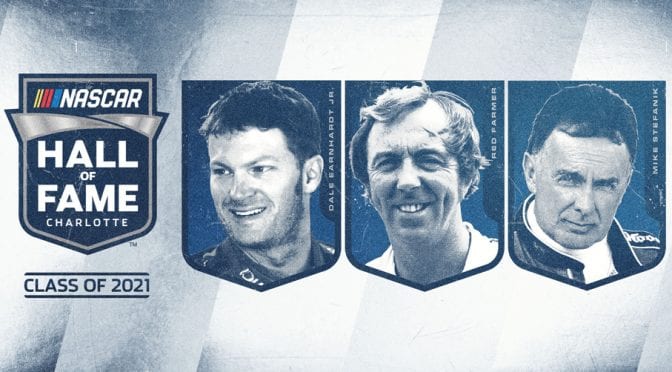 Featured image for Earnhardt Jr., Stefanik, Farmer elected to Hall of Fame’s Class of 2021